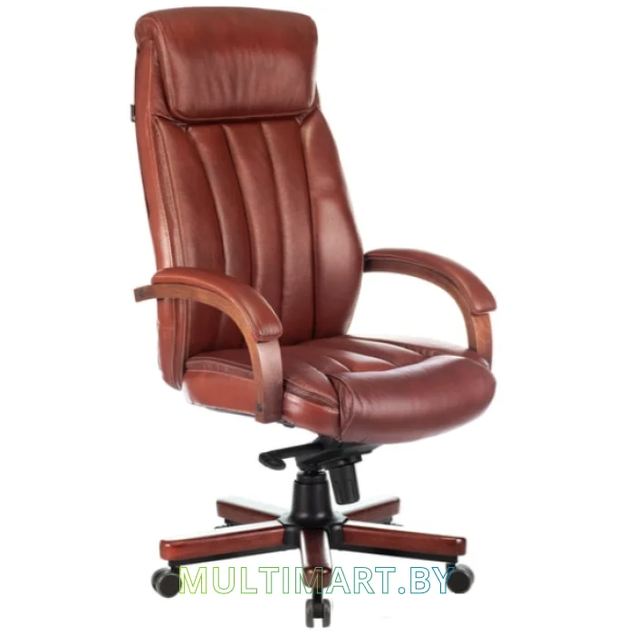 Кресло Бюрократ T-9922WALNUT/CHOK (светло-коричневый)